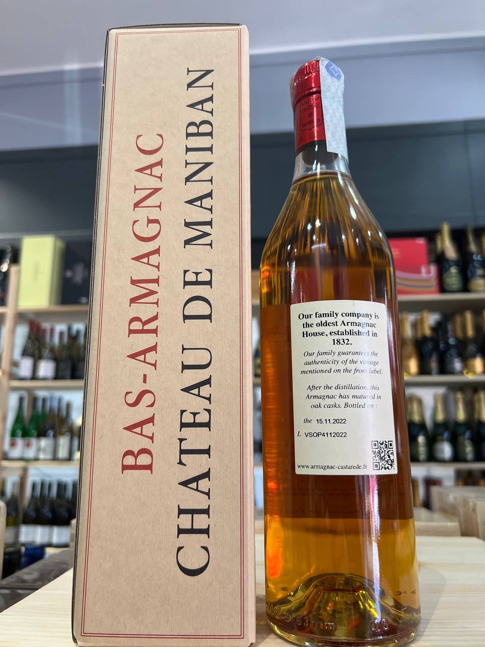 Bas Armagnac Château De Maniban V.S.O.P. Castarède