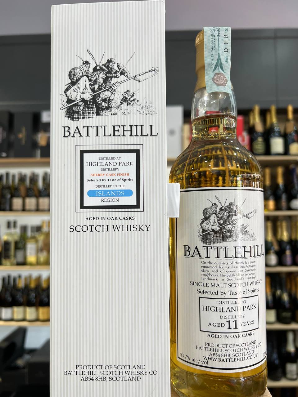 Battlehill  Single Malt Scotch Whisky 11 years