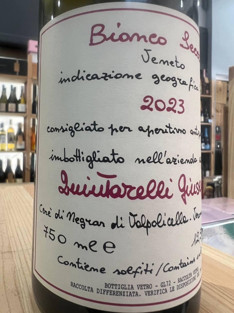 Quintarelli Bianco Secco 2023