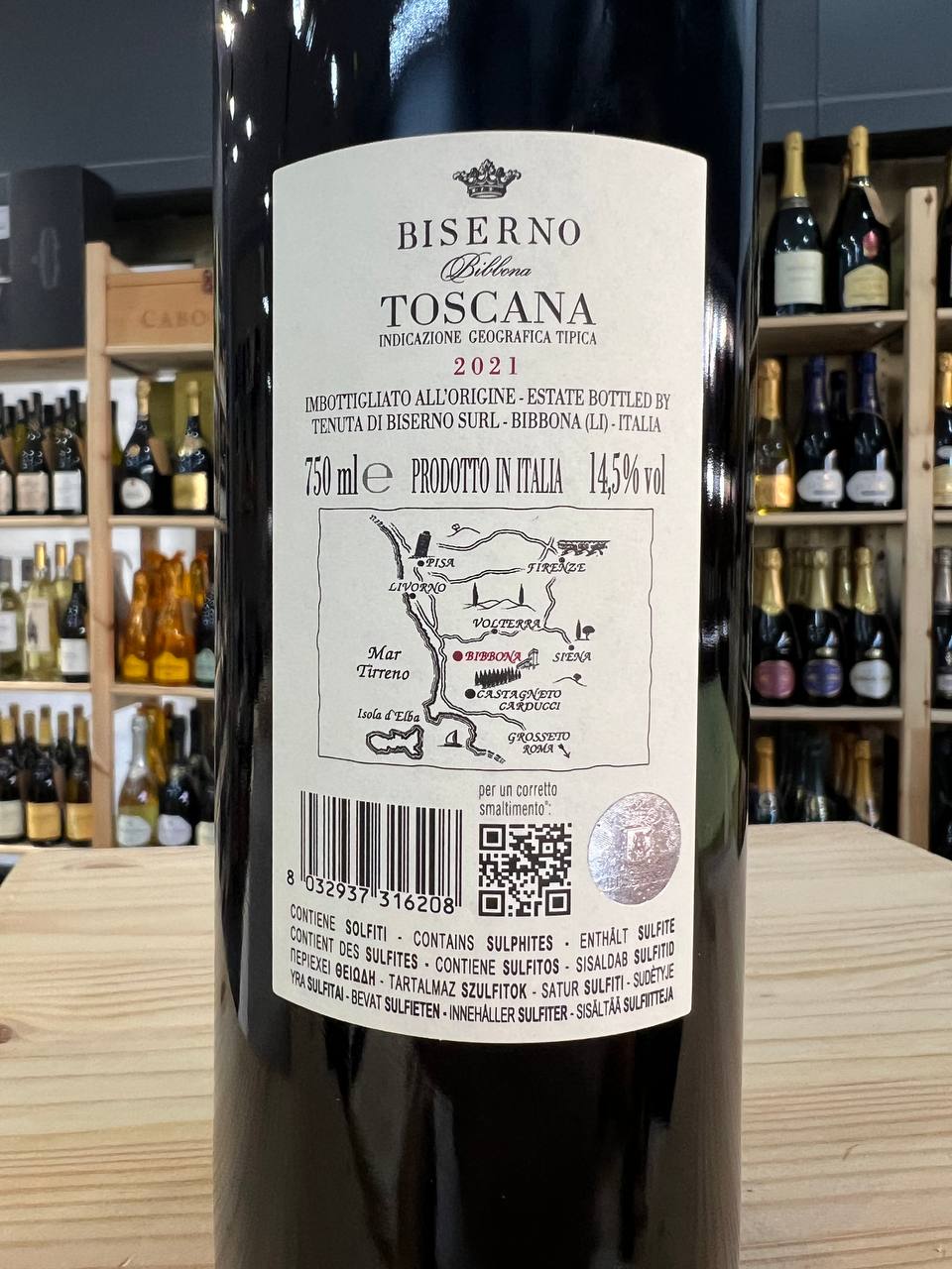 Biserno 2021 Bibbona - Tenuta di Biserno