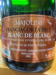 Franciacorta Blanc de Blanc Millesimato 2015 Majolini
