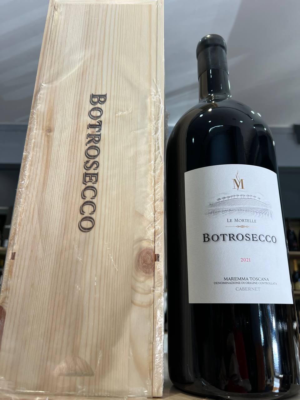 Botrosecco Doppia Magnum 2021 Le Mortelle (In Cassa Legno)