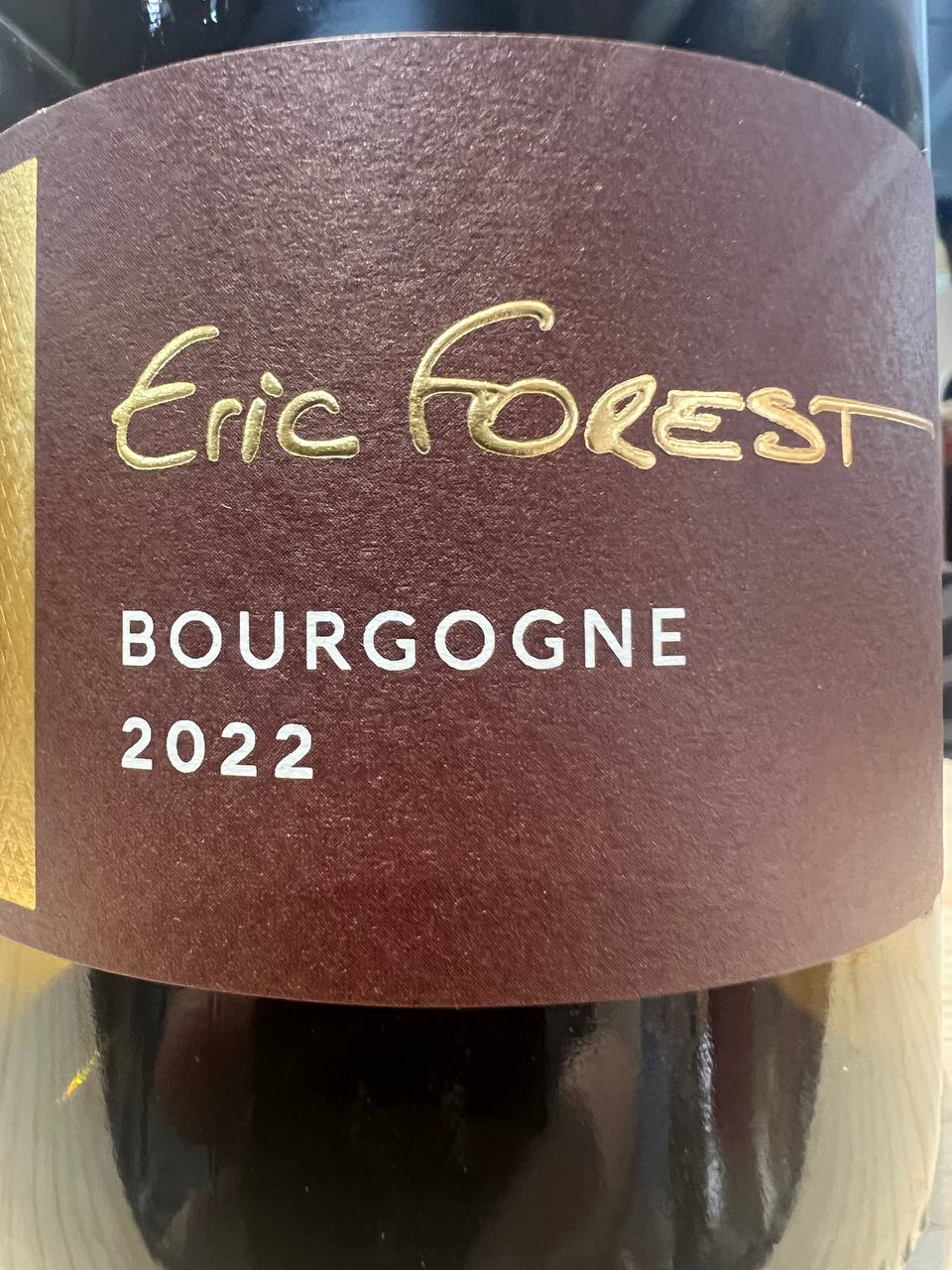 Bourgogne Blanc Eric Forest 2022