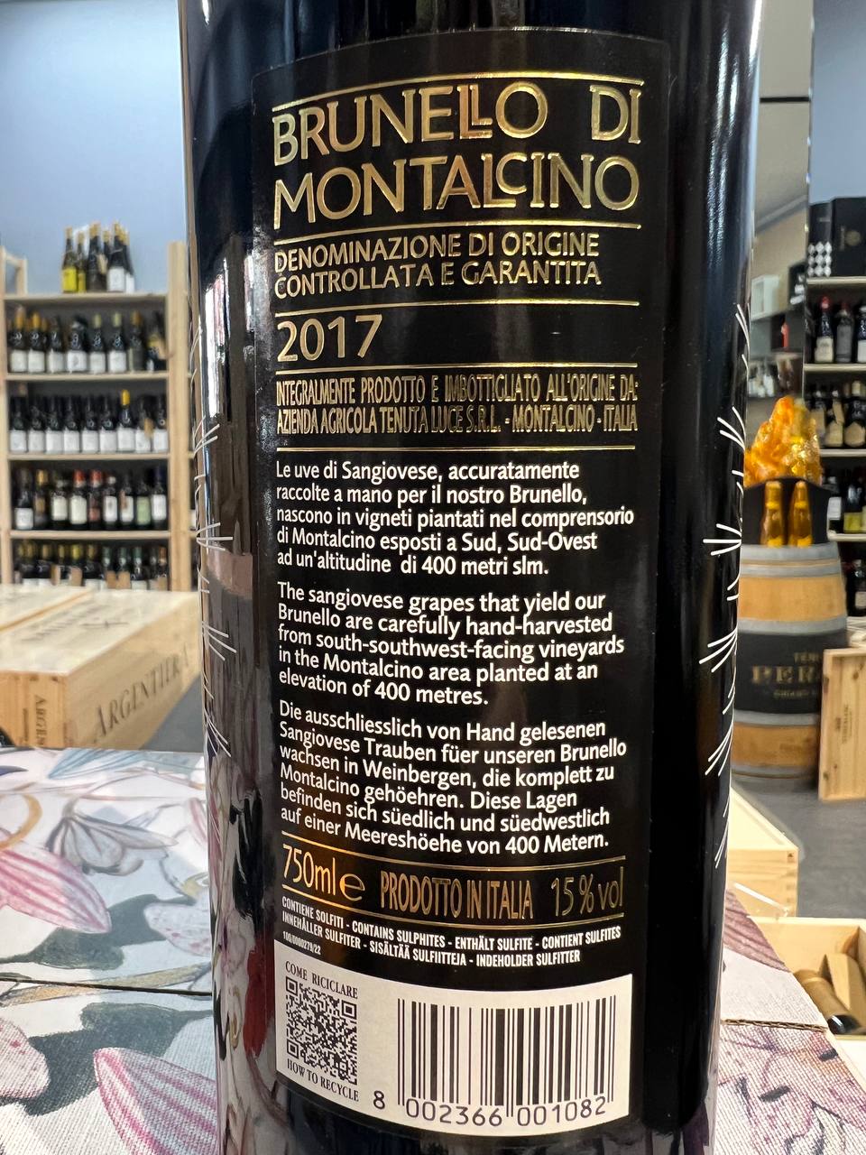 Brunello di Montalcino Luce 2017