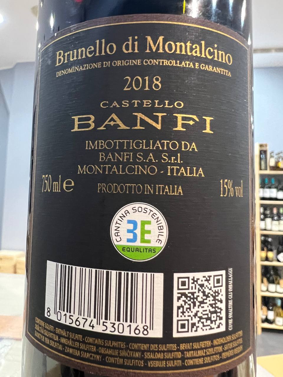 Brunello di Montalcino Banfi 2018