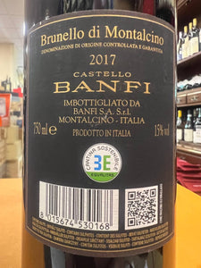 Banfi 2017 Brunello di Montalcino Castello Banfi