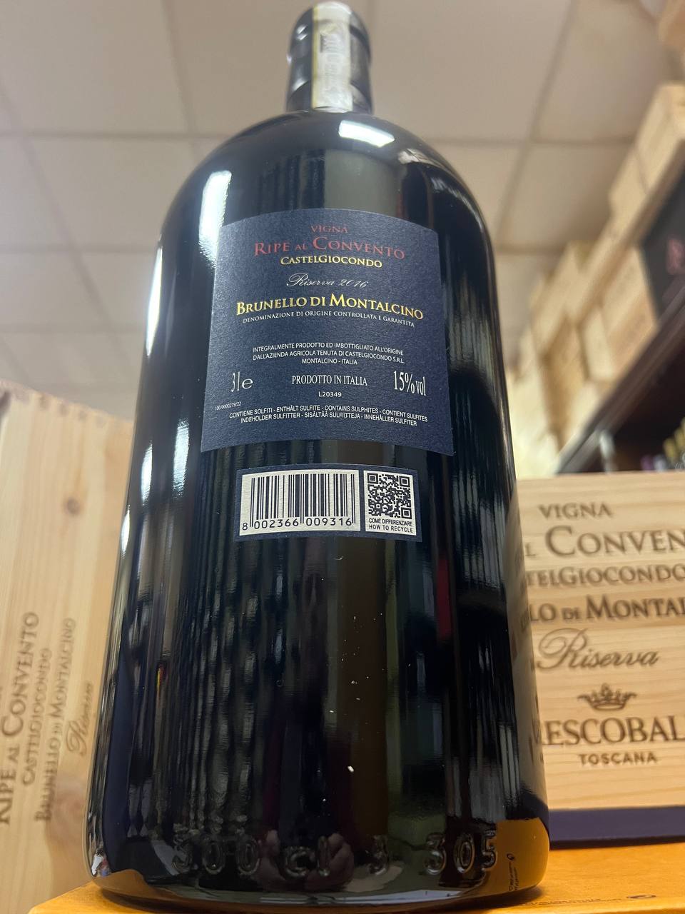 Brunello di Montalcino Riserva 2016 Ripe Al Convento Doppia Magnum