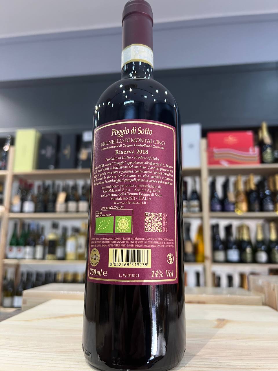 Poggio di Sotto Riserva 2018 Brunello di Montalcino
