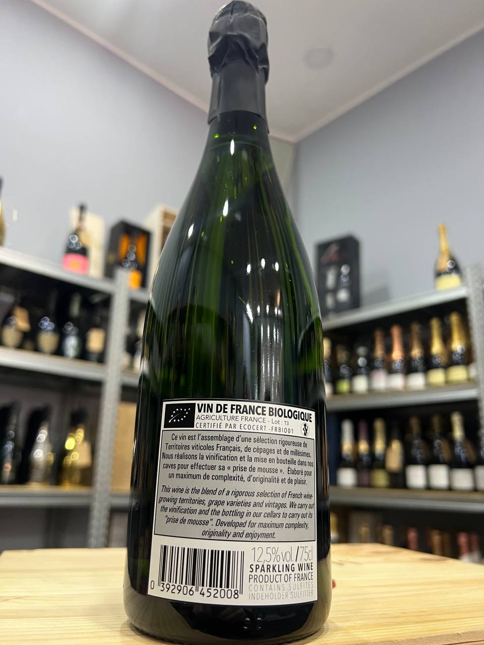 Territoires Extra-Brut BIO Crémant De Bourgogne Bruno Dangin