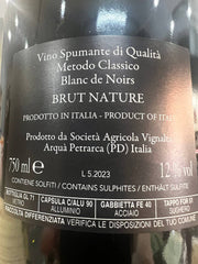 Brut Nature Vignalta - Blanc De Noirs  Metodo Classico