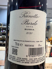 Barolo Bussia 2020 Prunotto