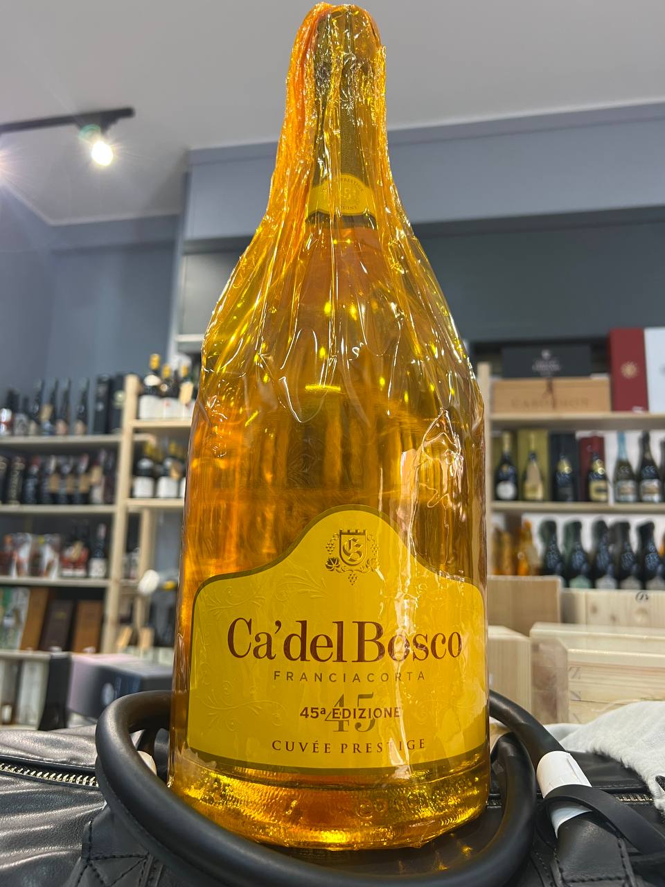 Franciacorta Cà del Bosco Jeroboam Cuveè Prestige ed.45° (con borsone)