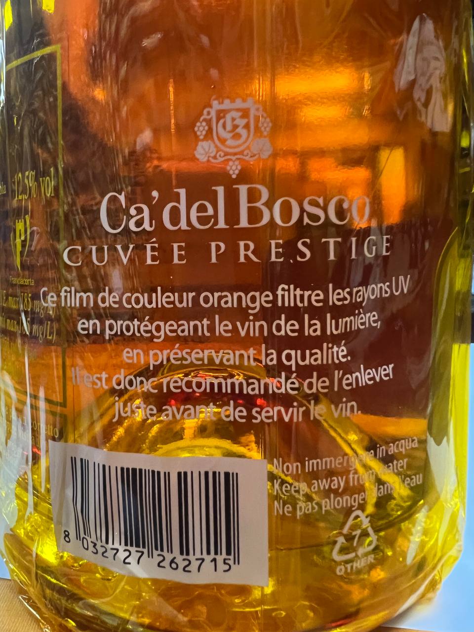 Cà del Bosco Rosé Cuvée Prestige 45° edizione