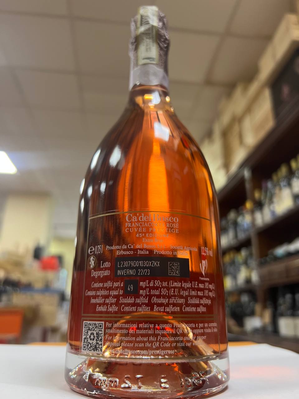 Cà del Bosco Rosé Cuvée Prestige 45° edizione