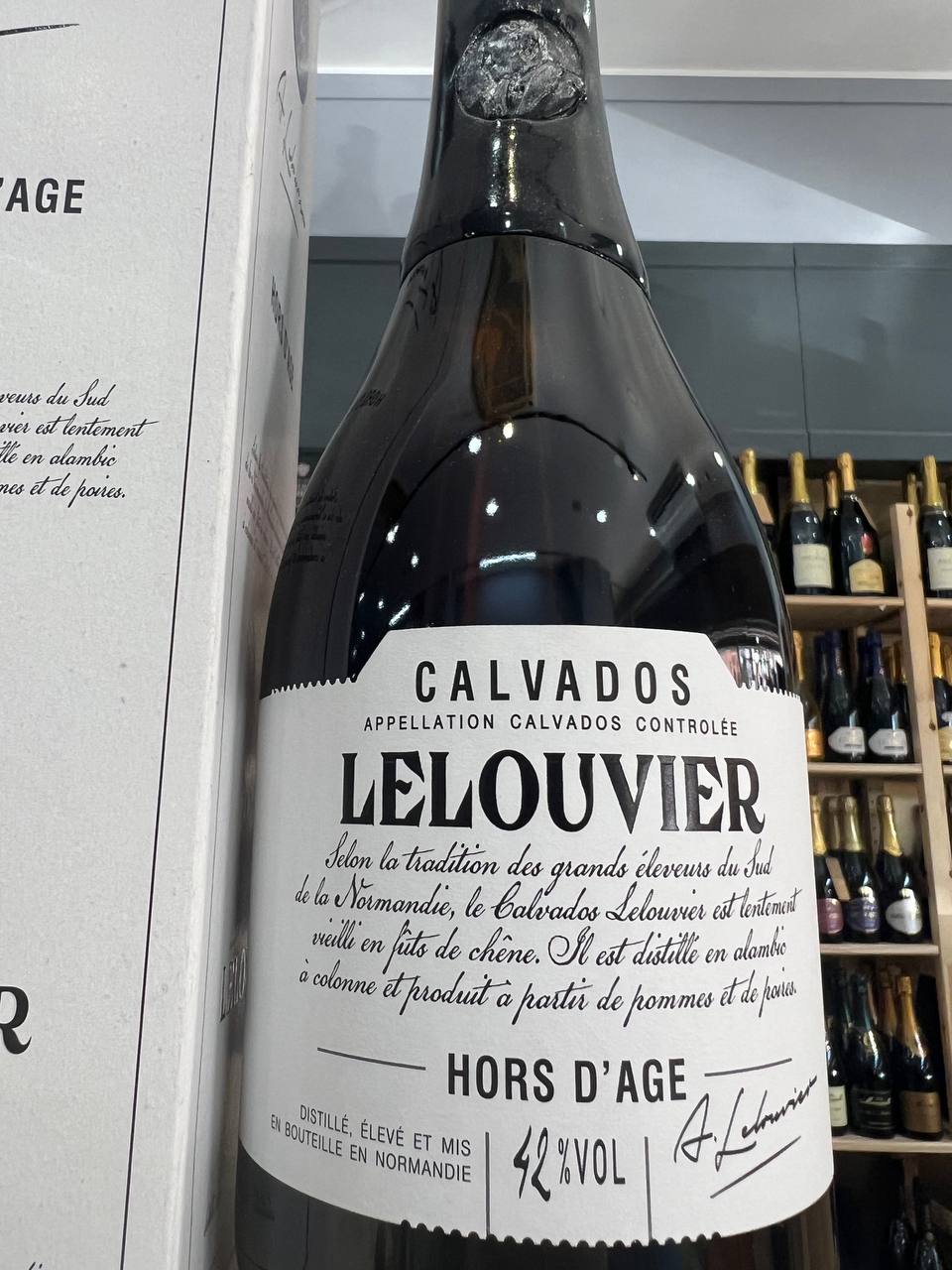 Lelouvier Calvados Hors D'Age Astucciato