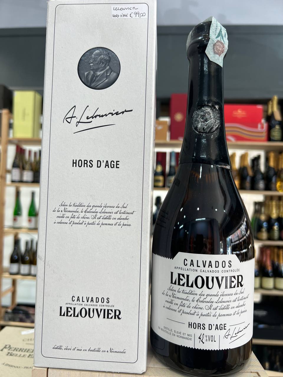 Lelouvier Calvados Hors D'Age Astucciato
