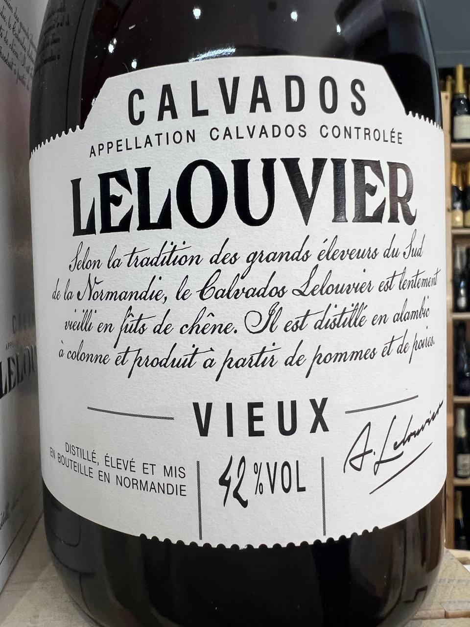 Lelouvier Calvados Vieux Astucciato