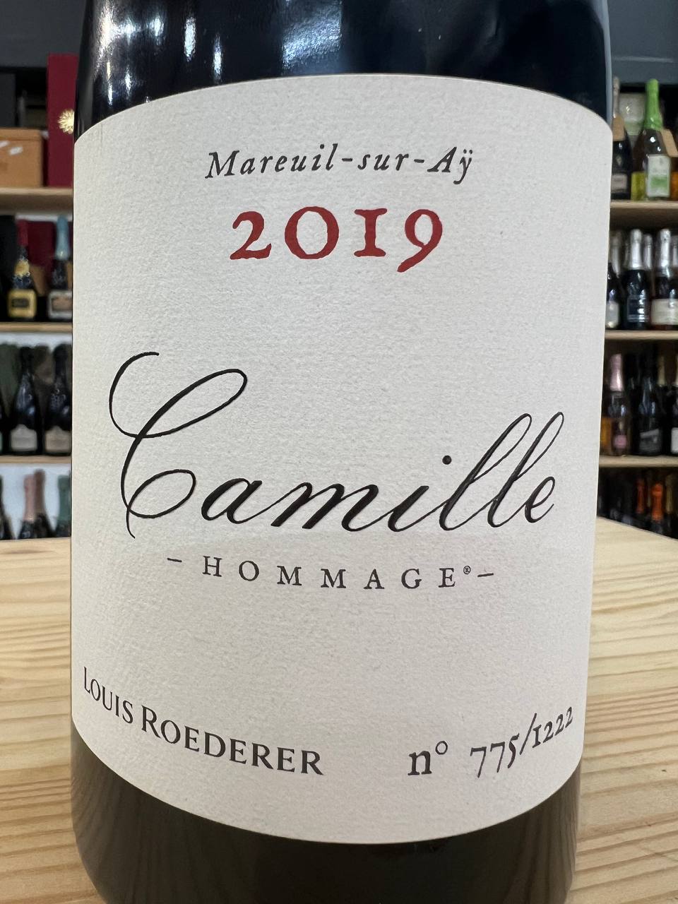 Coteaux Champenois Hommage A Camille 2019 Rouge