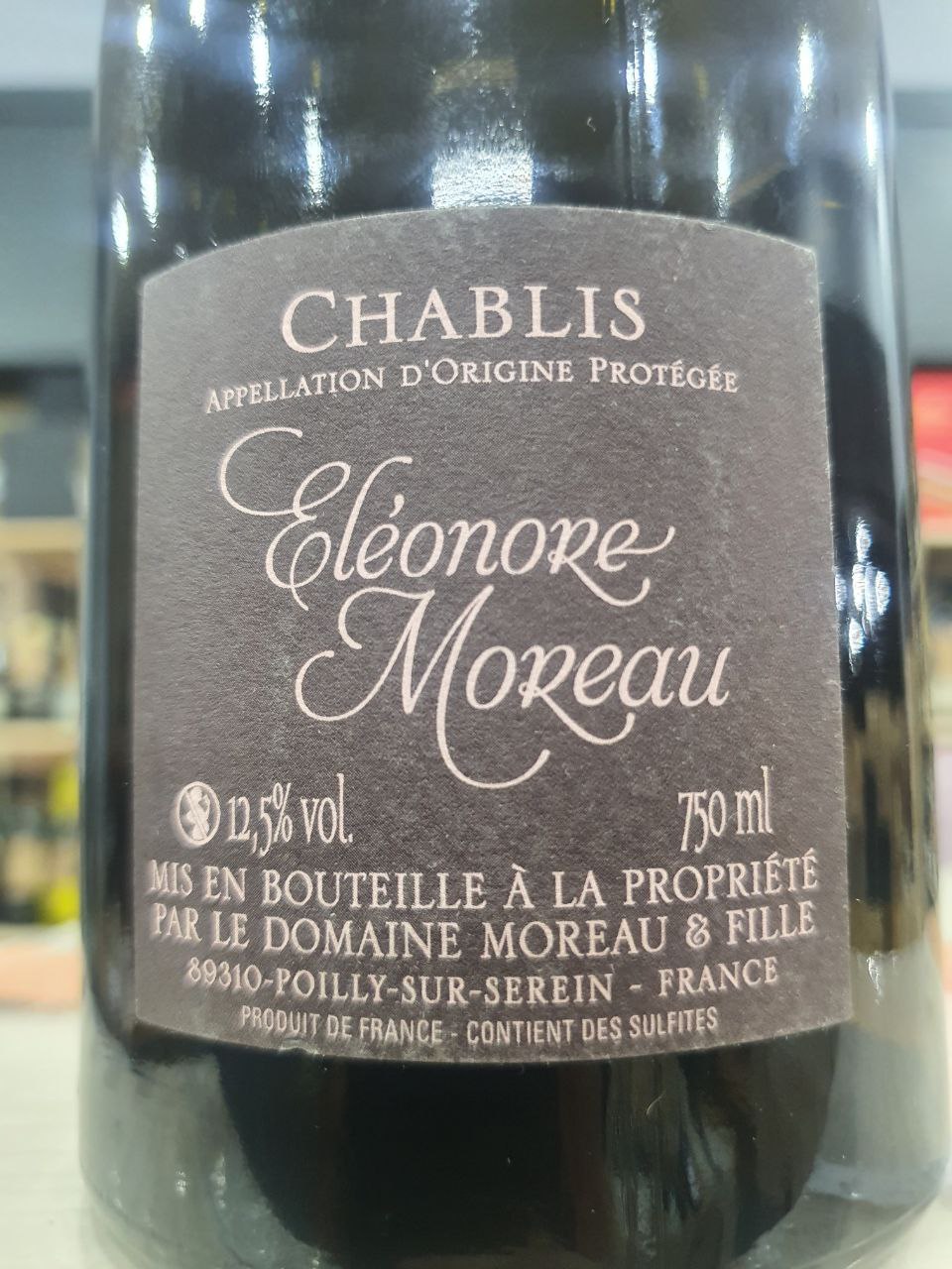 Chablis 2019 Eleonore Moreau