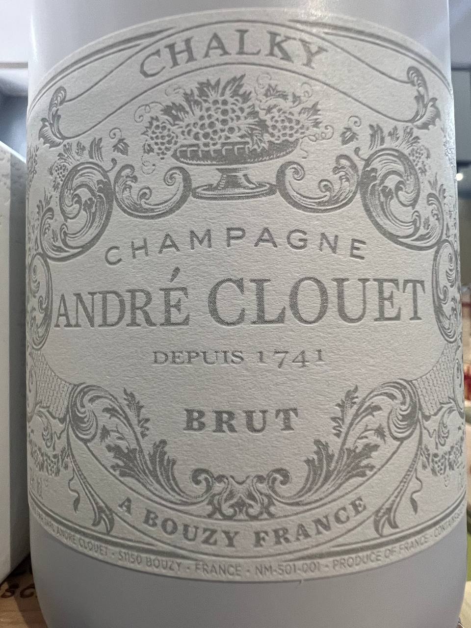 Chalky André Clouet Champagne Brut - Astucciato