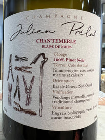 Blanc de Noirs Chantemerle Julien Prelat Champagne Extra Brut