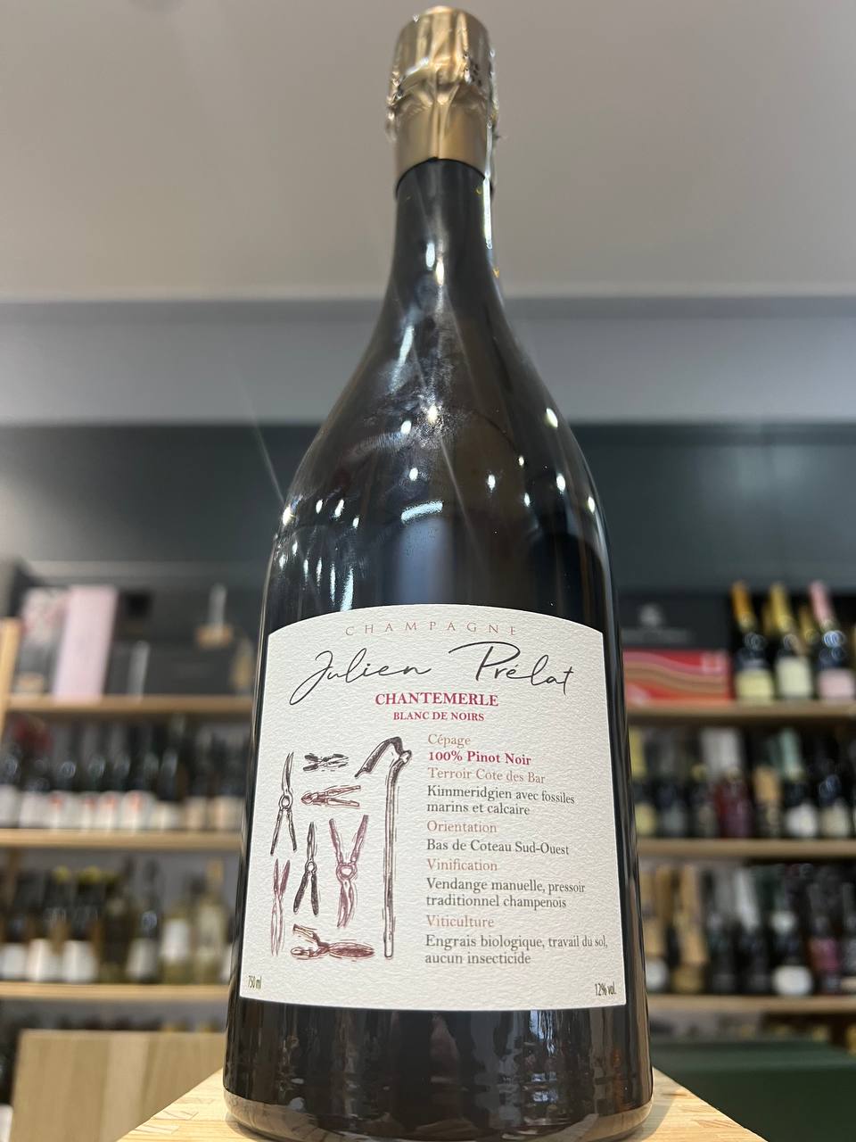 Champagne Chantemerle Julien Prelat Extra Brut Blanc de Noirs