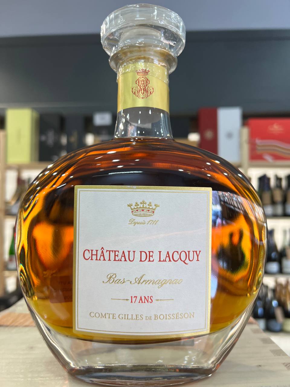 Bas Armagnac Château de Lacquy Carafe Hélios 17 Year Old