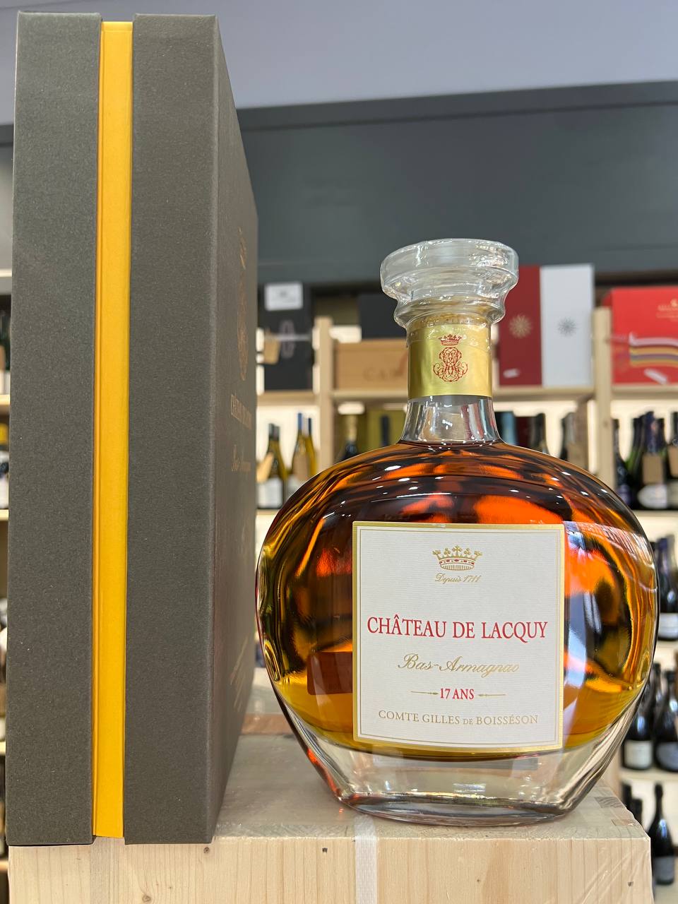 Bas Armagnac Château de Lacquy Carafe Hélios 17 Year Old