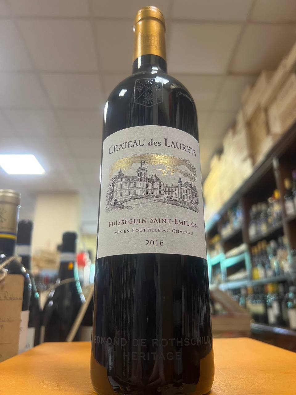 Chateau des Laurets Puisseguin Saint-Emilion 2016 - Edmond de Rothschild