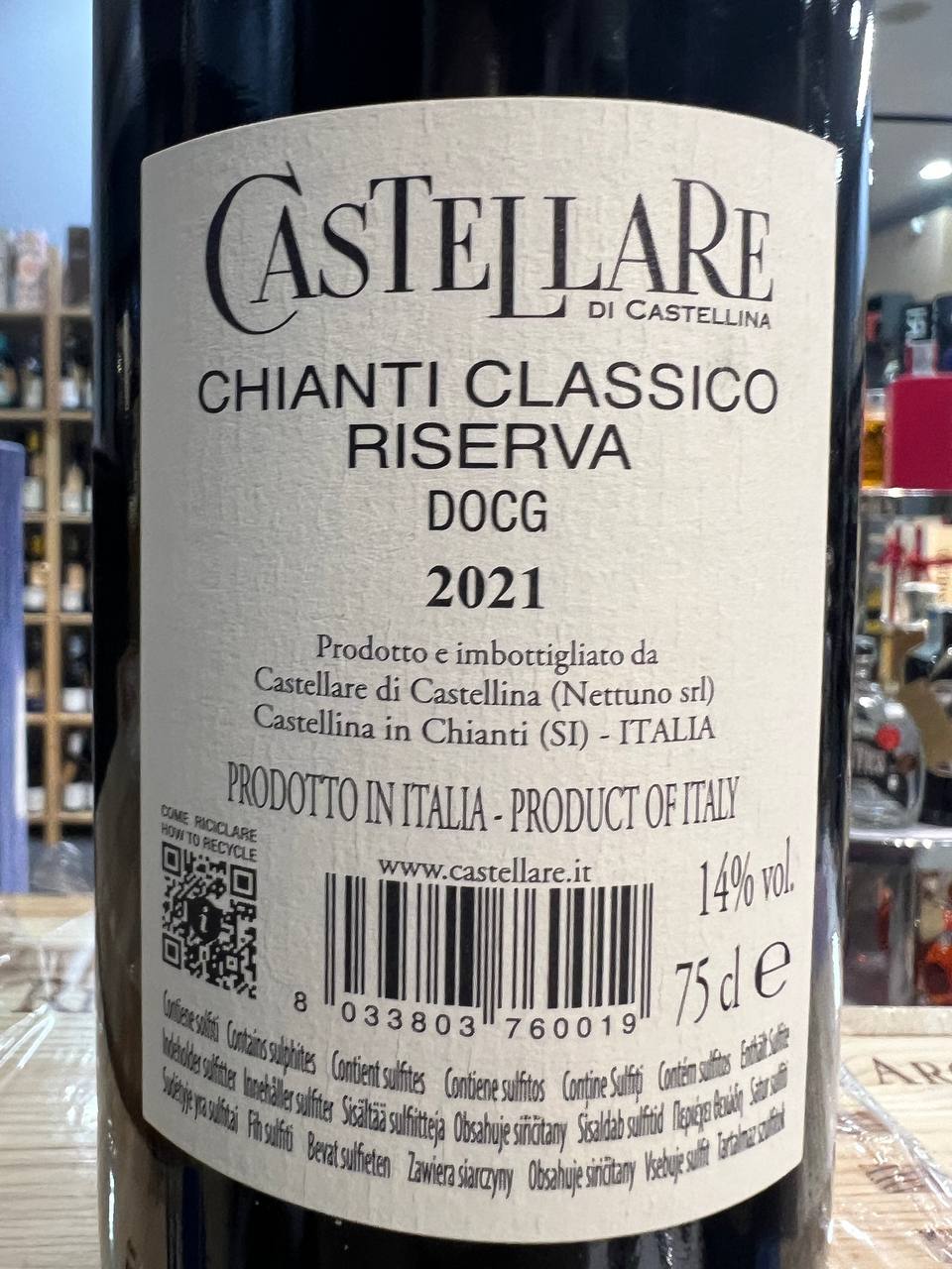 Castellare di Castellina Chianti Classico Riserva 2021