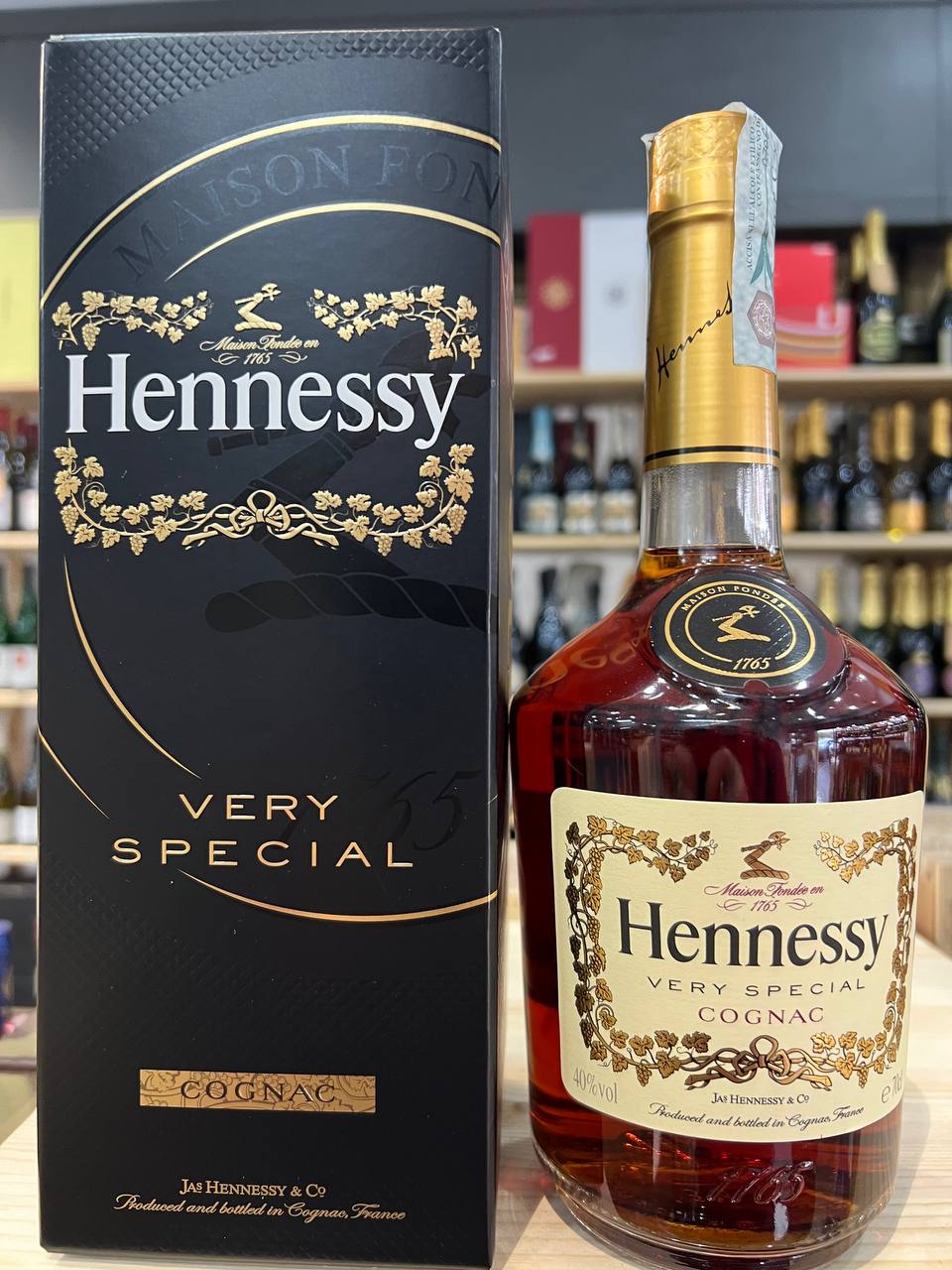 Cognac Hennessy V.S. (Con Astuccio)
