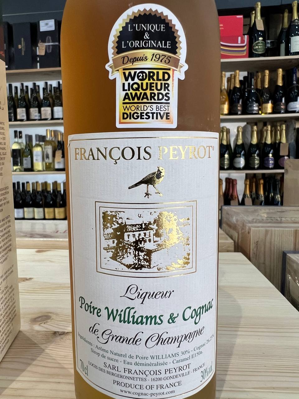 Cognac & Pere Williams François Peyrot Astucciato