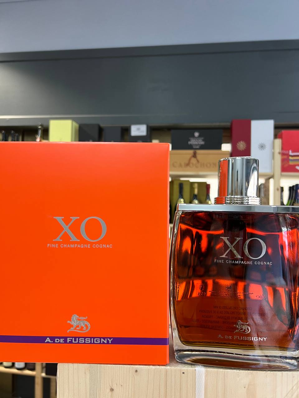 Cognac XO A. Fussigny Fine Champagne Cognac (Con Astuccio)