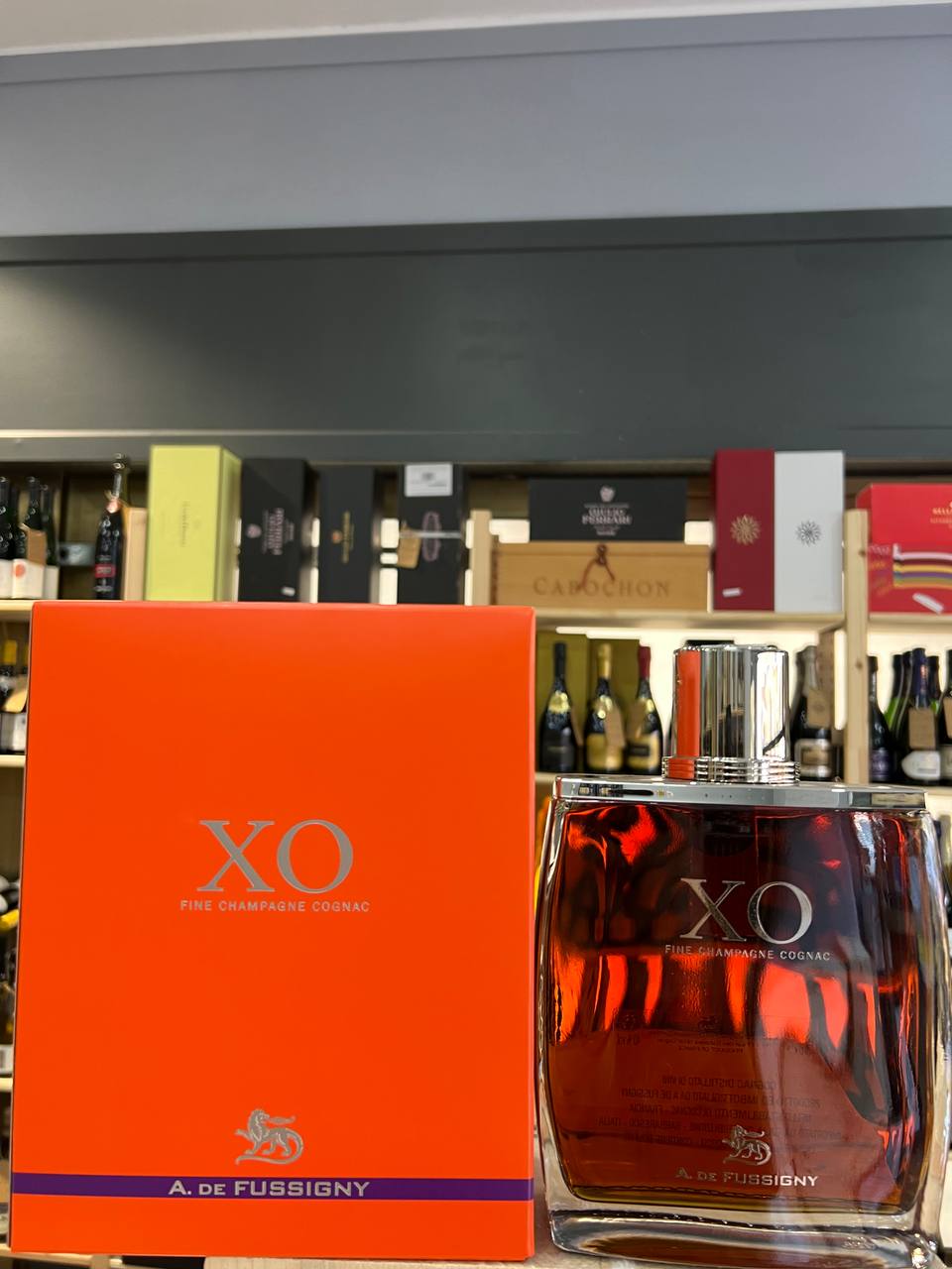 Cognac XO A. Fussigny Fine Champagne Cognac (Con Astuccio)