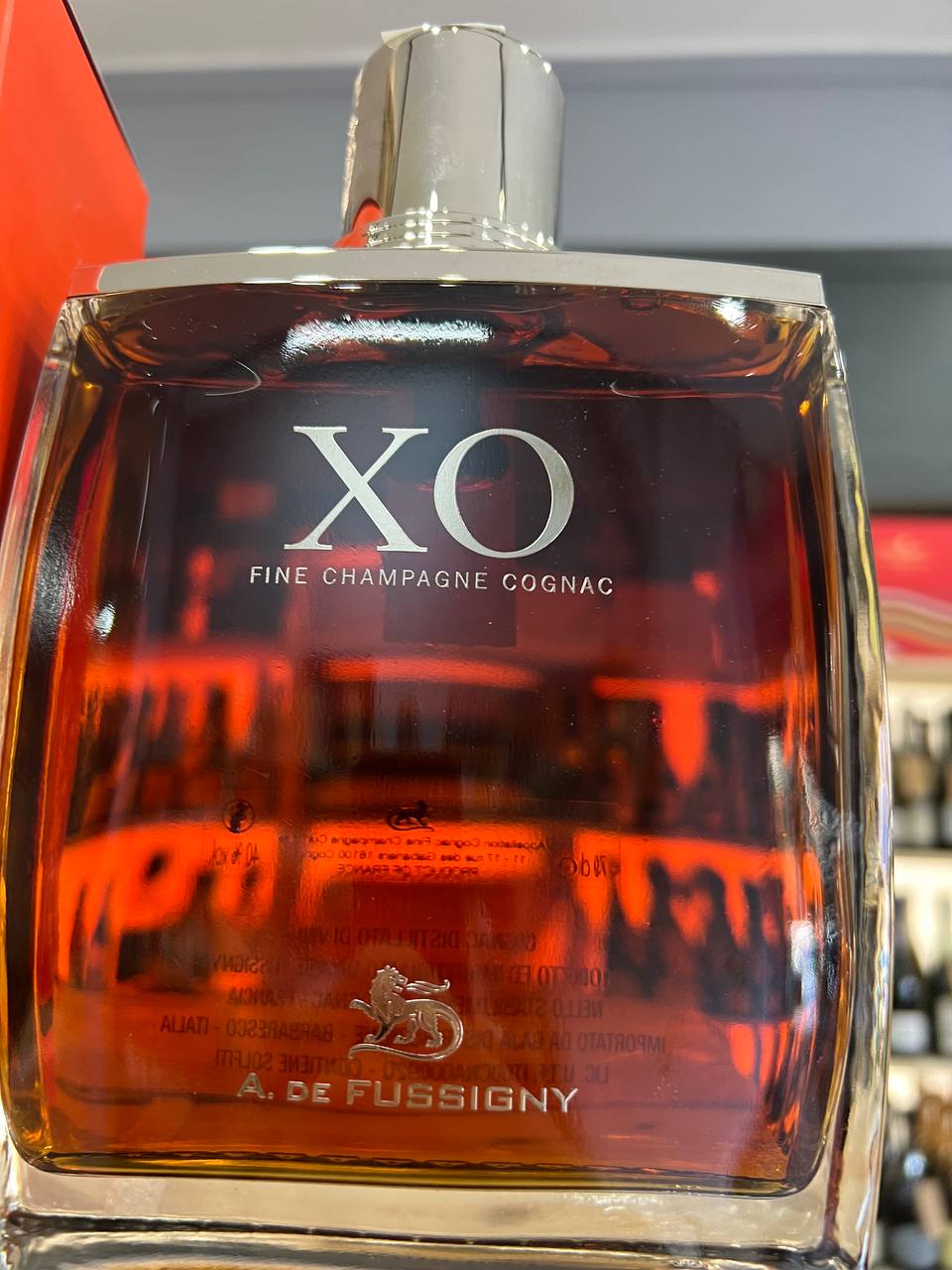 Cognac XO A. Fussigny Fine Champagne Cognac (Con Astuccio)