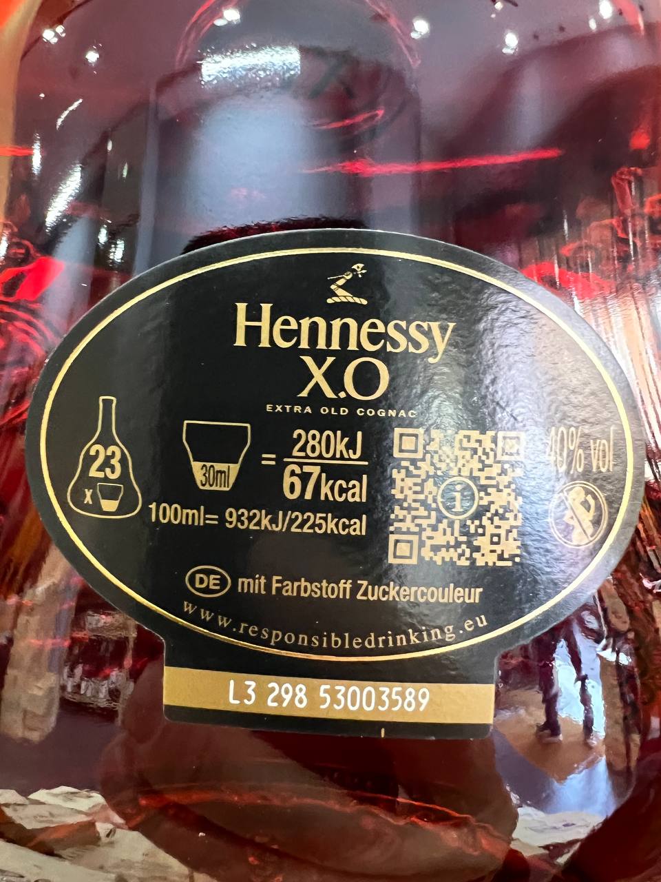 Cognac Hennessy X.O. The Original (Con Astuccio)