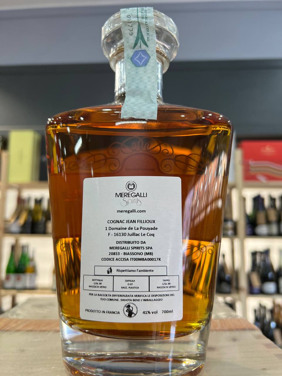 Jean Fillioux XO SO Elegantissime Cognac Astucciato