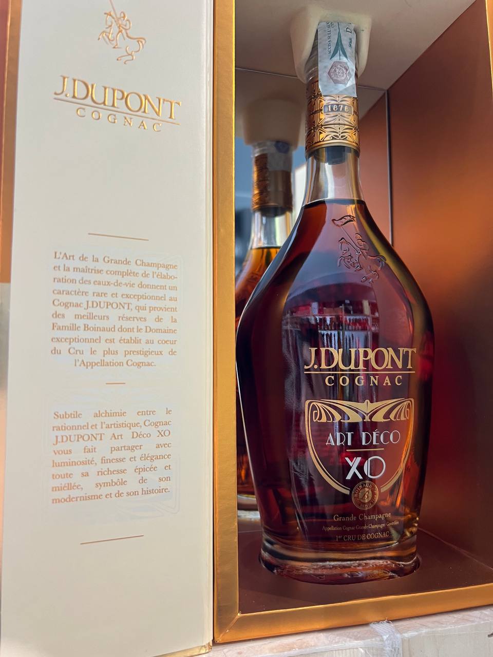 J. Dupont XO Art Deco Cognac 1er Cru Grand Champagne