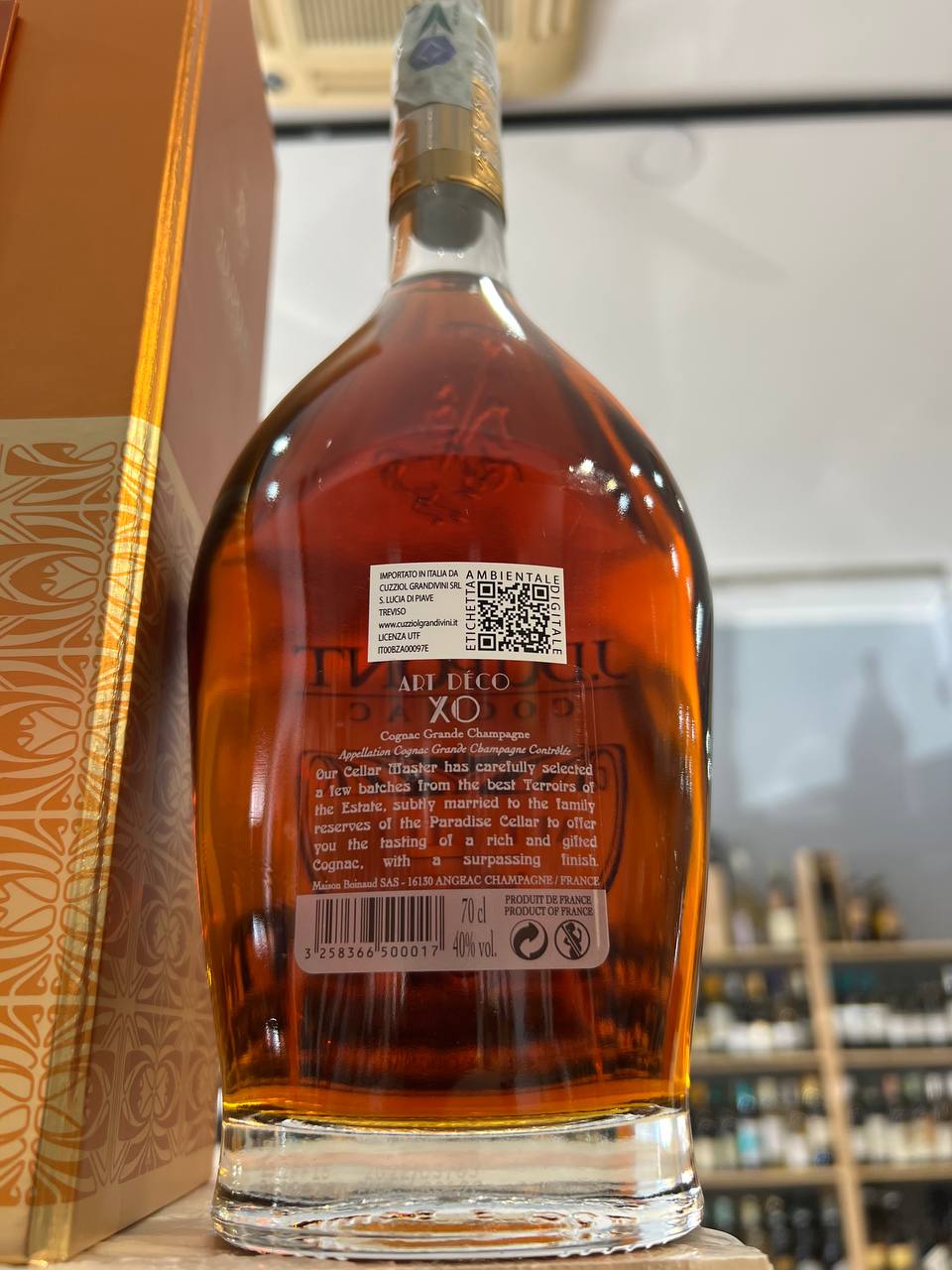 J. Dupont XO Art Deco Cognac 1er Cru Grand Champagne