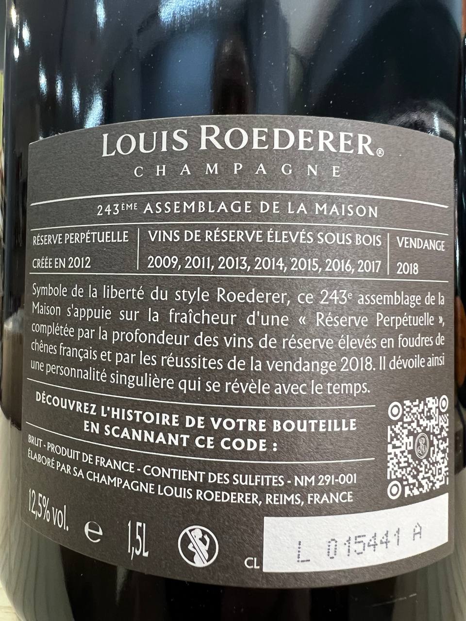Collection Magnum 243 Louis Roederer Champagne Brut