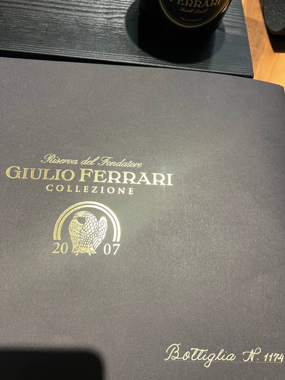 Giulio Ferrari Collezione 2007 - In Elegante Cassetta Nera