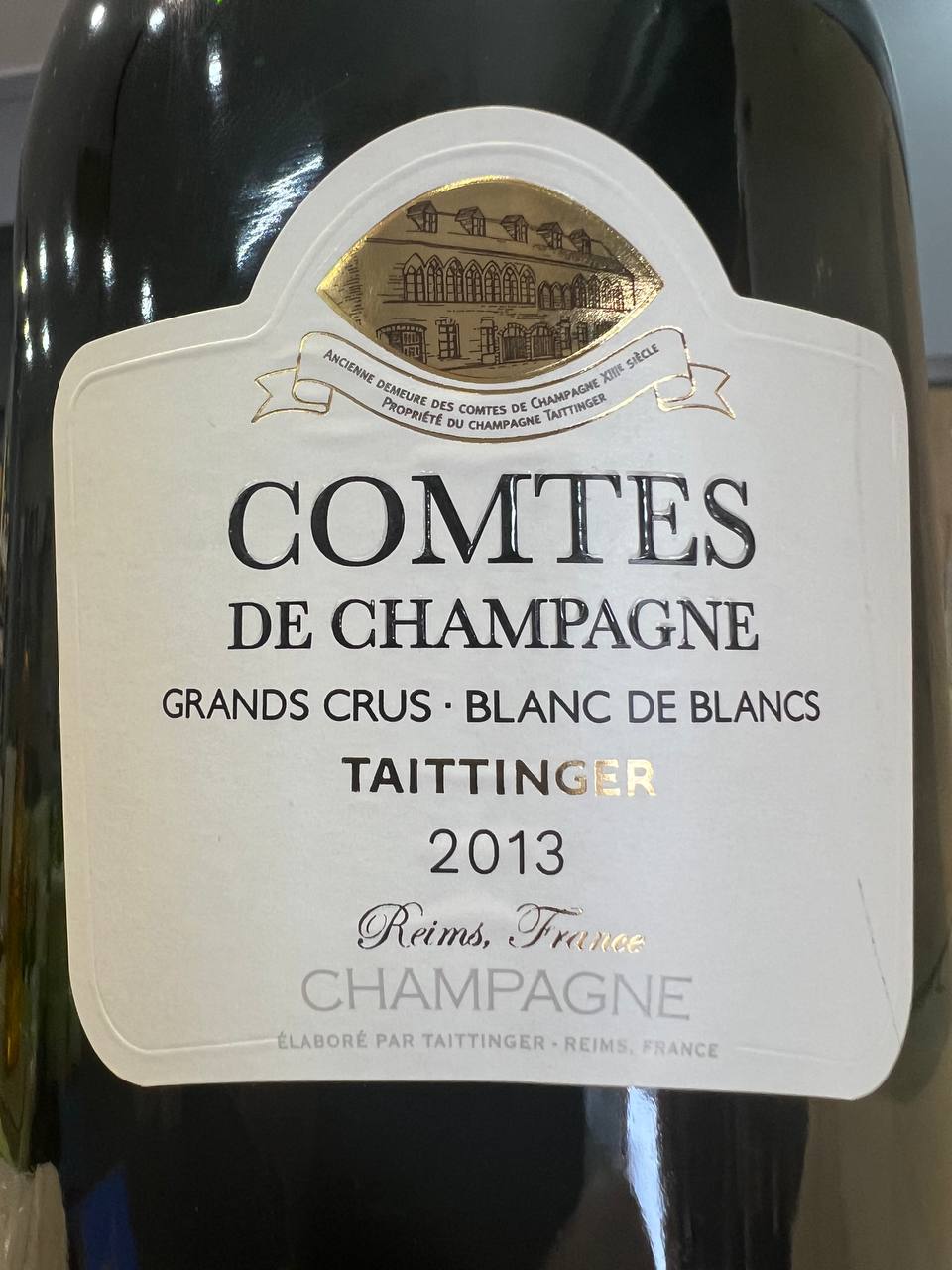 Comtes de Champagne Taittinger 2013 Grand Crus