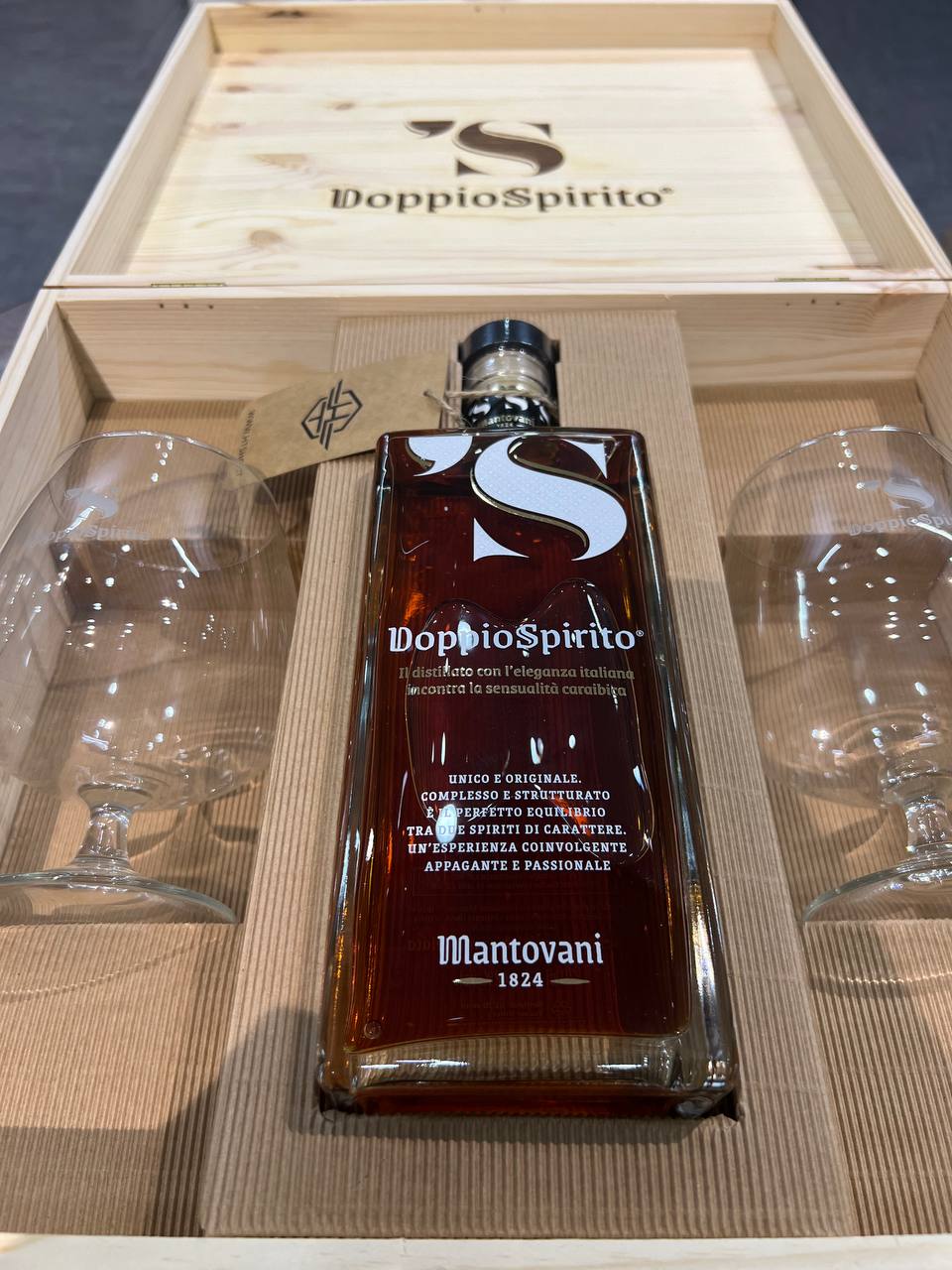 Cassetta Montecarlo 'S DoppioSpirito Con 2 Grand Balloon Serigrafati