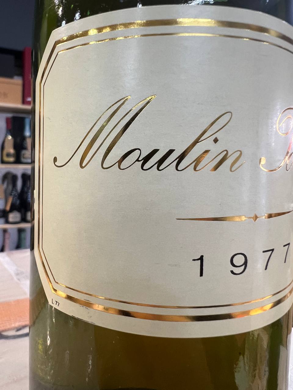 Coteaux du Layon 1977 Moulin Touchais