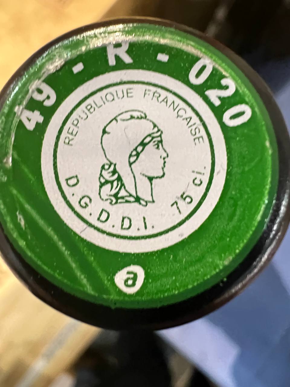 Coteaux du Layon 1977 Moulin Touchais