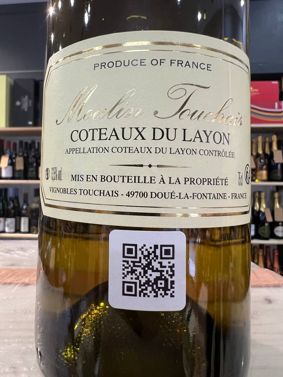 Coteaux du Layon 1994 Moulin Touchais