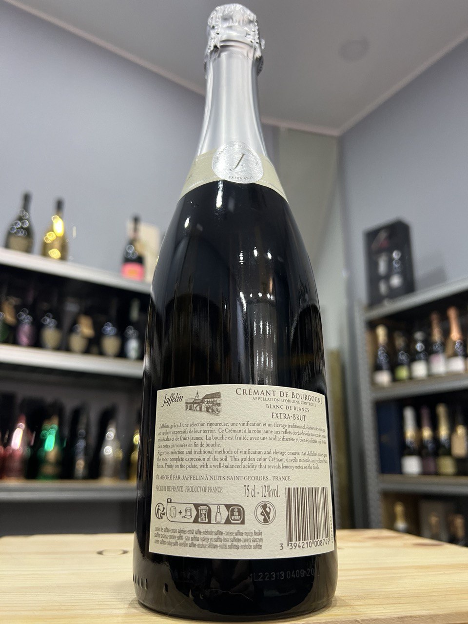 Cremant De Bourgogne Blanc de Blancs Extra-Brut Jaffelin