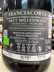 Franciacorta CruPerdu 2019 Brut MIllesimato Castello Bonomi