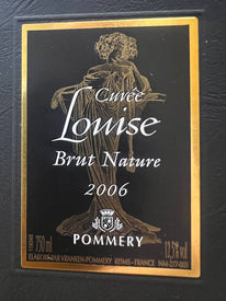Cuvée Louise Pommery 2006 Champagne Nature in Cofanetto Prestige