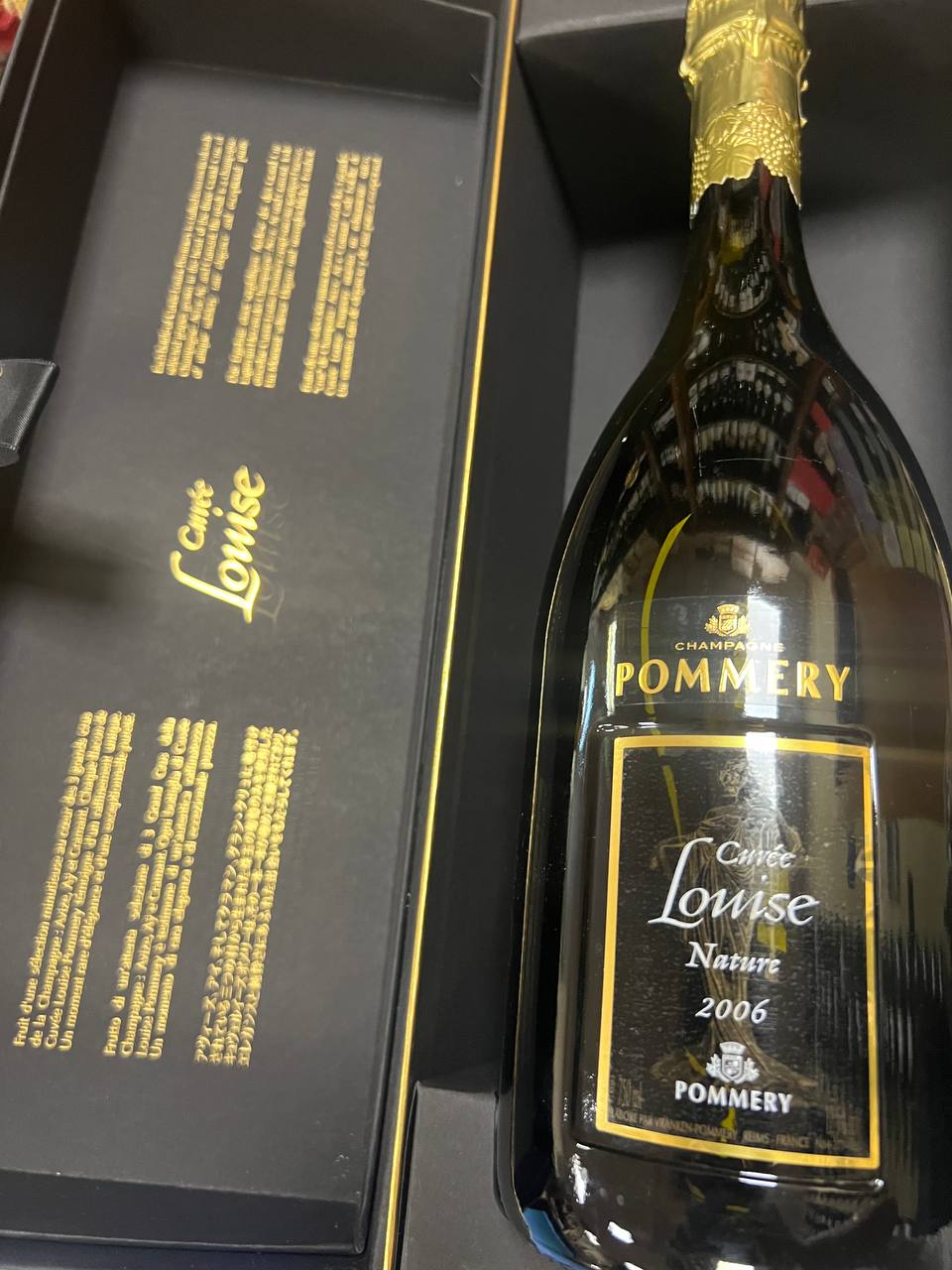 Cuvée Louise Pommery 2006 Champagne Nature in Cofanetto Prestige